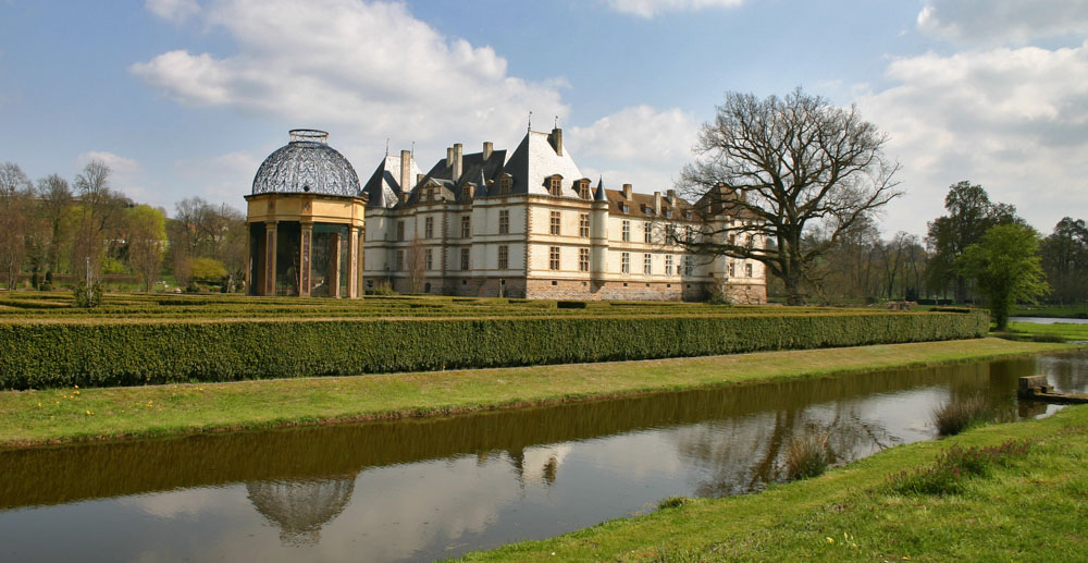 Schloss Cormatin 30 Minuten vom Campingplatz entfernt