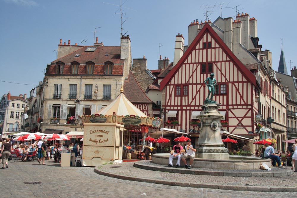 Dijon, hoofdstad van de hertogen van Bourgondië