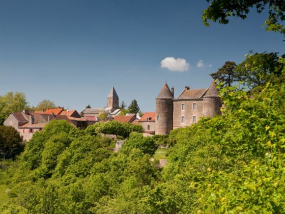 Campingplatz in Burgund in der Nähe von Brancion