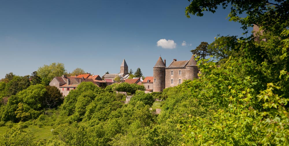 Campingplatz in Burgund in der Nähe von Brancion